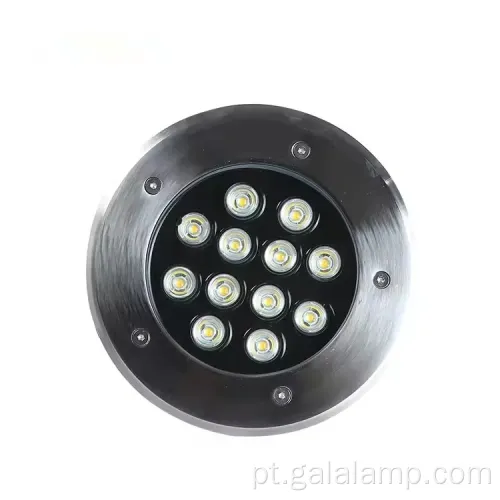 Iluminação LED subterrânea RGB com controle remoto